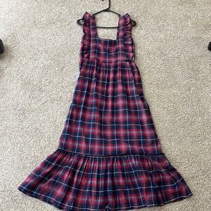 NWT Madison Mathews Hamlin Plaid Dress